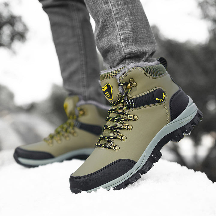 Winter Snow Boots Lace-up Shoes