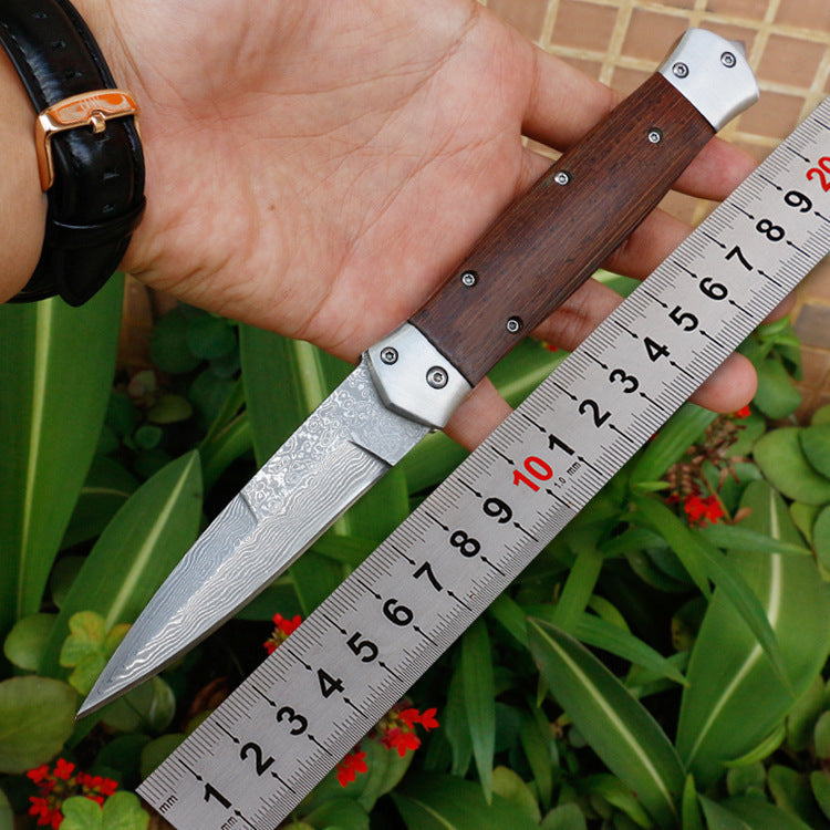 Steel Pocket Folding Hunting Knife