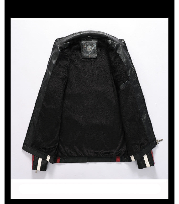 Men's Motorcycle Leather Jacket