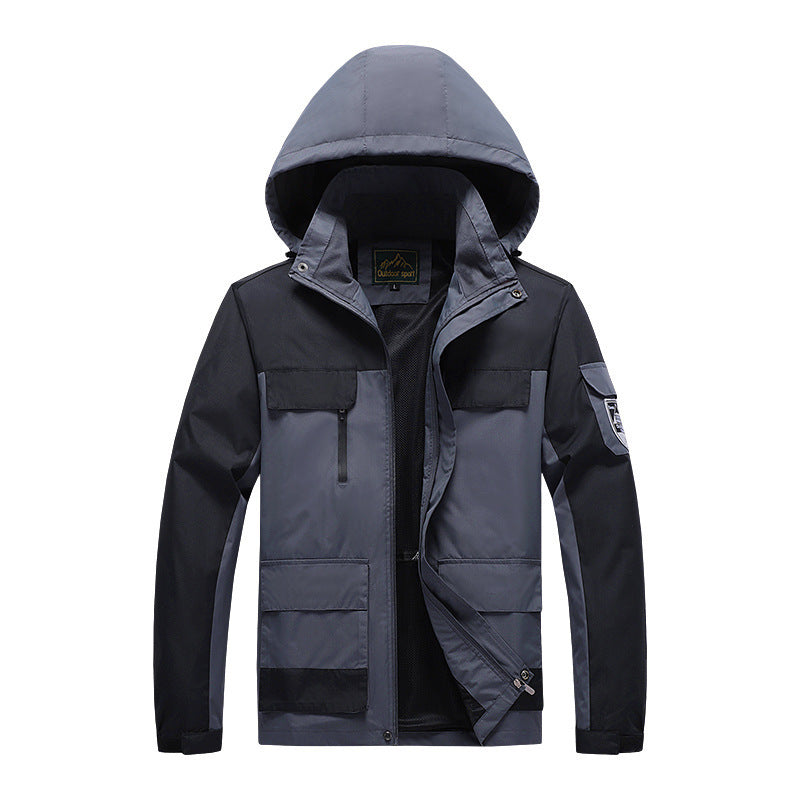 Leisure Hooded Hiking Jacket