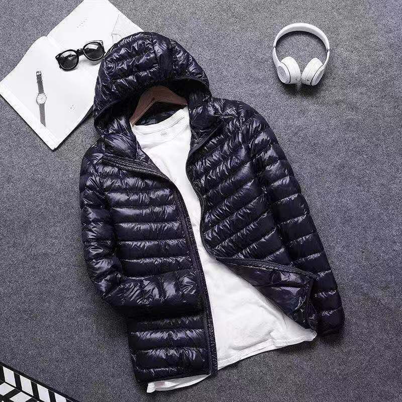 Men's Cotton Jacket Hooded Short