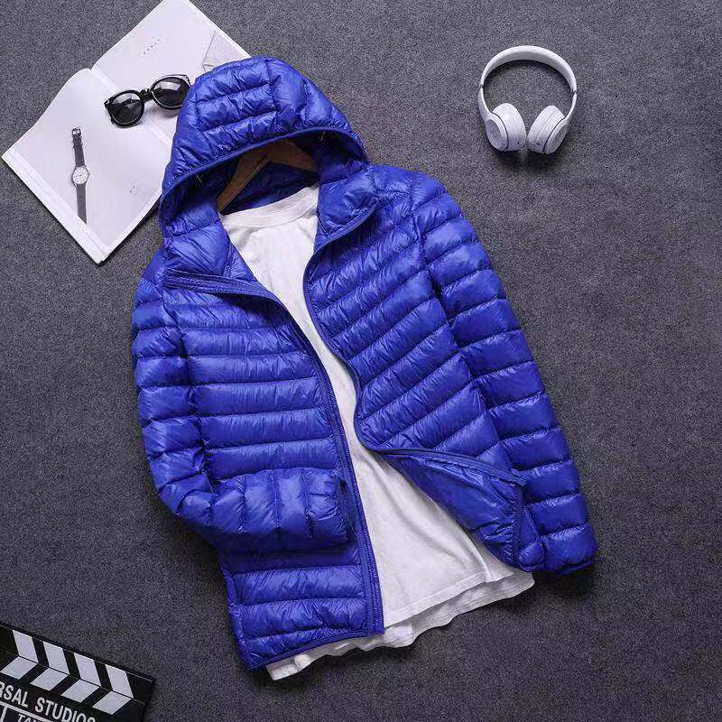 Men's Cotton Jacket Hooded Short