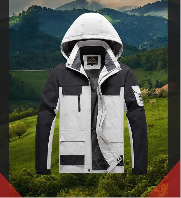 Leisure Hooded Hiking Jacket